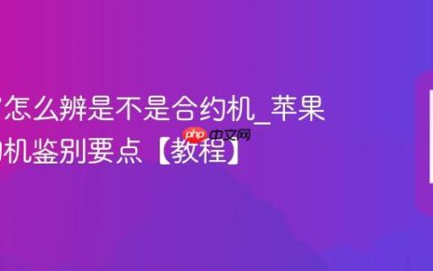 苹果17怎么辨是不是合约机?苹果17合约机鉴别要点【教程】