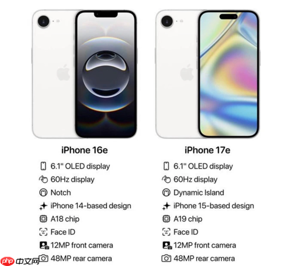 iPhone 17e看点前瞻：刘海屏退出历史舞台