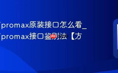 苹果17promax原装接口怎么看?苹果17promax接口鉴别法【方法】