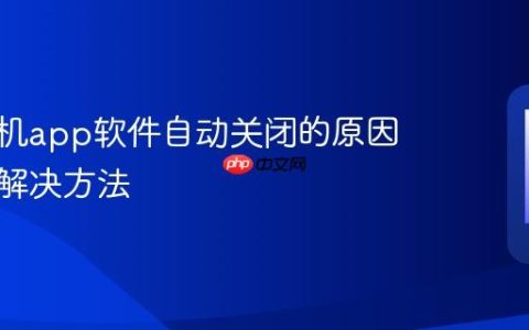 vivo手机app软件自动关闭的原因详解及解决方法