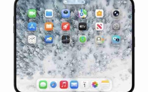首款真全面屏iPhone！苹果折叠屏iPhone Fold渲染图出炉