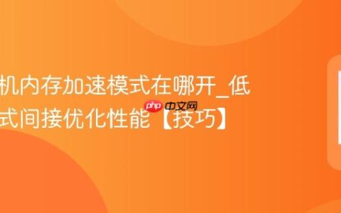 苹果手机内存加速模式在哪开?低电量模式间接优化性能【技巧】