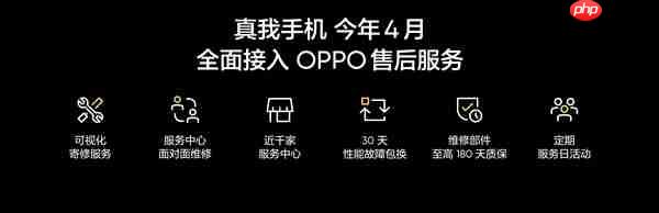 真我回归OPPO：真我手机4月份全面接入OPPO售后