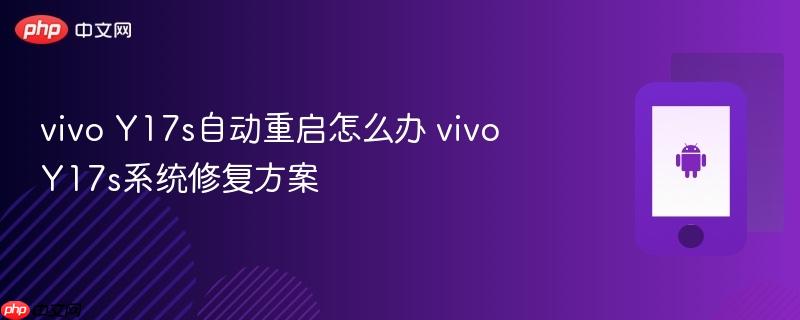 vivo y17s自动重启怎么办 vivo y17s系统修复方案