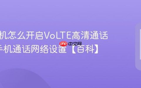 vivo手机怎么开启VoLTE高清通话?vivo手机通话网络设置【百科】