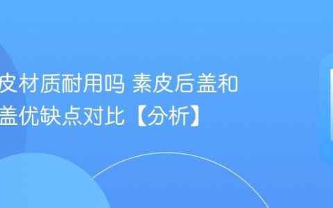 手机素皮材质耐用吗 素皮后盖和玻璃后盖优缺点对比【分析】