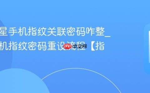 忘记三星手机指纹关联密码咋整?三星手机指纹密码重设流程【指南】