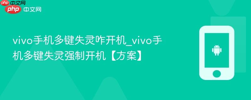 vivo手机多键失灵咋开机_vivo手机多键失灵强制开机【方案】