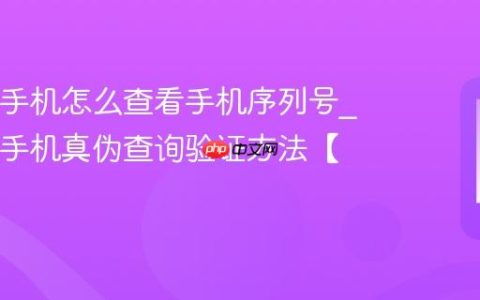 iQOO手机怎么查看手机序列号?iQOO手机真伪查询验证方法【实操】