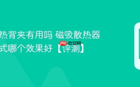 手机散热背夹有用吗 磁吸散热器和背夹式哪个效果好【评测】