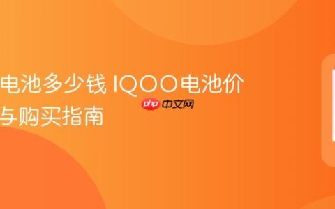 IQOO电池多少钱 IQOO电池价格参考与购买指南