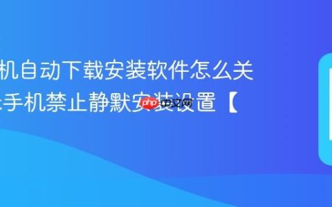 红米手机自动下载安装软件怎么关闭​ 红米手机禁止静默安装设置【步骤】