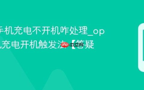 oppo手机充电不开机咋处理?oppo手机充电开机触发法【答疑】