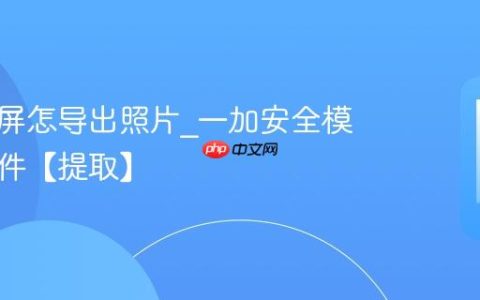 一加白屏怎导出照片?一加安全模式导文件【提取】