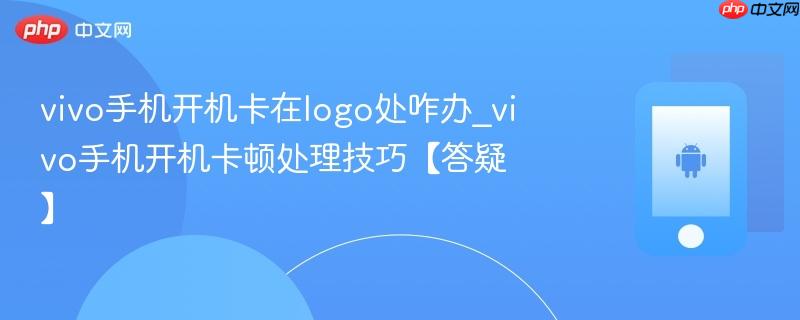 vivo手机开机卡在logo处咋办_vivo手机开机卡顿处理技巧【答疑】