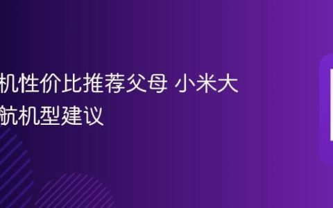 小米手机性价比推荐父母 小米大屏长续航机型建议
