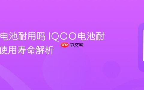 IQOO电池耐用吗 IQOO电池耐用性与使用寿命解析