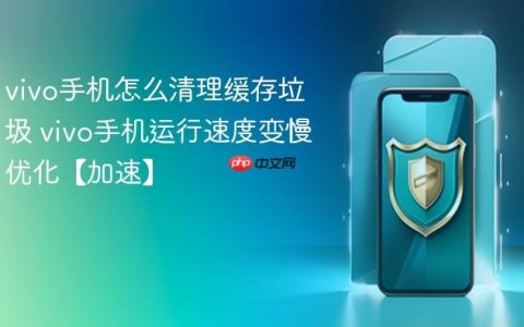vivo手机怎么清理缓存垃圾 vivo手机运行速度变慢优化【加速】