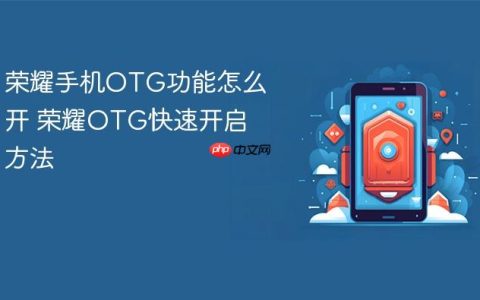 荣耀手机OTG功能怎么开 荣耀OTG快速开启方法