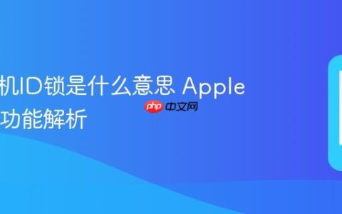 苹果手机ID锁是什么意思 Apple ID锁定功能解析