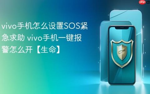 vivo手机怎么设置SOS紧急求助 vivo手机一键报警怎么开【生命】