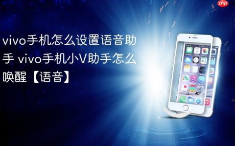 vivo手机怎么设置语音助手 vivo手机小V助手怎么唤醒【语音】