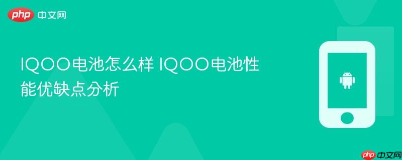 iqoo电池怎么样 iqoo电池性能优缺点分析