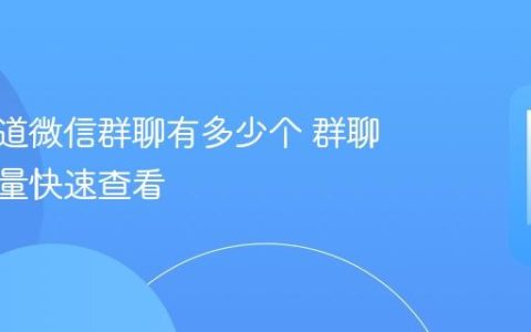 如何知道微信群聊有多少个 群聊成员数量快速查看