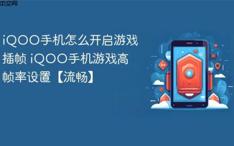 iQOO手机怎么开启游戏插帧 iQOO手机游戏高帧率设置【流畅】
