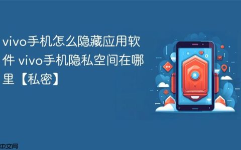 vivo手机怎么隐藏应用软件 vivo手机隐私空间在哪里【私密】