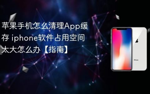 苹果手机怎么清理App缓存 iphone软件占用空间太大怎么办【指南】