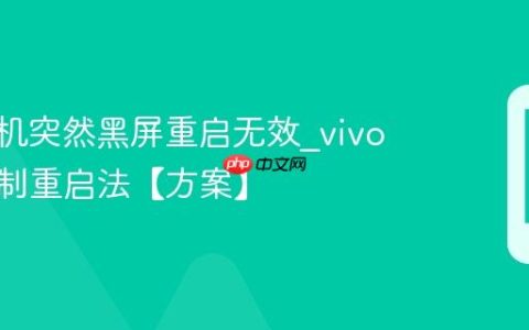 vivo手机突然黑屏重启无效?vivo手机强制重启法【方案】
