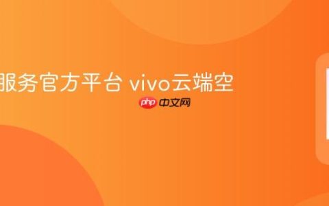 vivo云服务官方平台 vivo云端空间在线