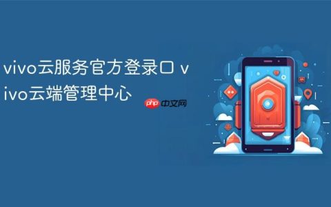vivo云服务官方登录口 vivo云端管理中心