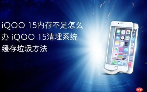 iQOO 15内存不足怎么办 iQOO 15清理系统缓存垃圾方法
