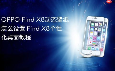 OPPO Find X8动态壁纸怎么设置 Find X8个性化桌面教程