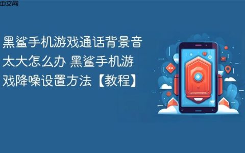 黑鲨手机游戏通话背景音太大怎么办 黑鲨手机游戏降噪设置方法【教程】