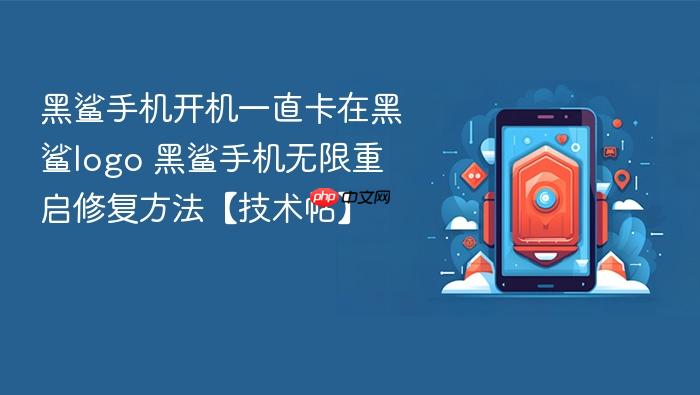 黑鲨手机开机一直卡在黑鲨logo 黑鲨手机无限重启修复方法【技术帖】