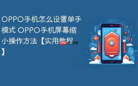 OPPO手机怎么设置单手模式 OPPO手机屏幕缩小操作方法【实用教程】