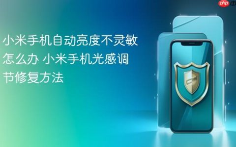 小米手机自动亮度不灵敏怎么办 小米手机光感调节修复方法