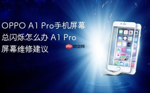 OPPO A1 Pro手机屏幕总闪烁怎么办 A1 Pro屏幕维修建议