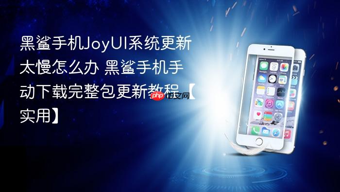 黑鲨手机joyui系统更新太慢怎么办 黑鲨手机手动下载完整包更新教程【实用】