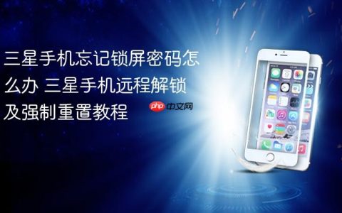 三星手机忘记锁屏密码怎么办 三星手机远程解锁及强制重置教程