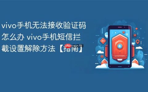 vivo手机无法接收验证码怎么办 vivo手机短信拦截设置解除方法【指南】