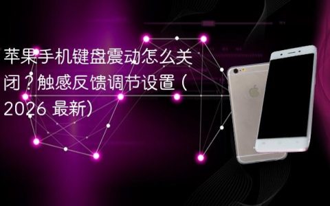 苹果手机键盘震动怎么关闭？触感反馈调节设置 (2026 最新)