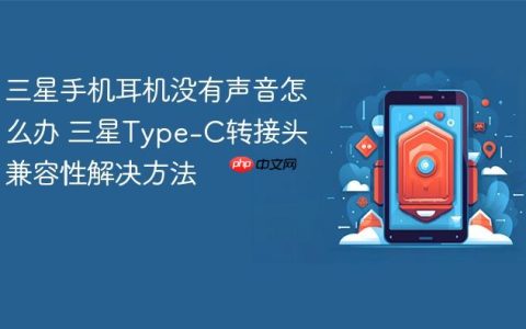 三星手机耳机没有声音怎么办 三星Type-C转接头兼容性解决方法