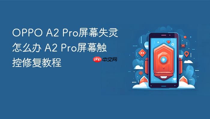 oppo a2 pro屏幕失灵怎么办 a2 pro屏幕触控修复教程