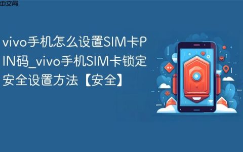 vivo手机怎么设置SIM卡PIN码?vivo手机SIM卡锁定安全设置方法【安全】
