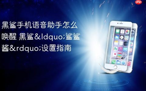 黑鲨手机语音助手怎么唤醒 黑鲨&ldquo;鲨鲨酱&rdquo;设置指南