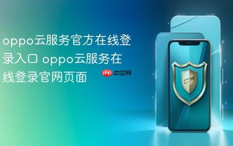 oppo云服务官方在线登录入口 oppo云服务在线登录官网页面